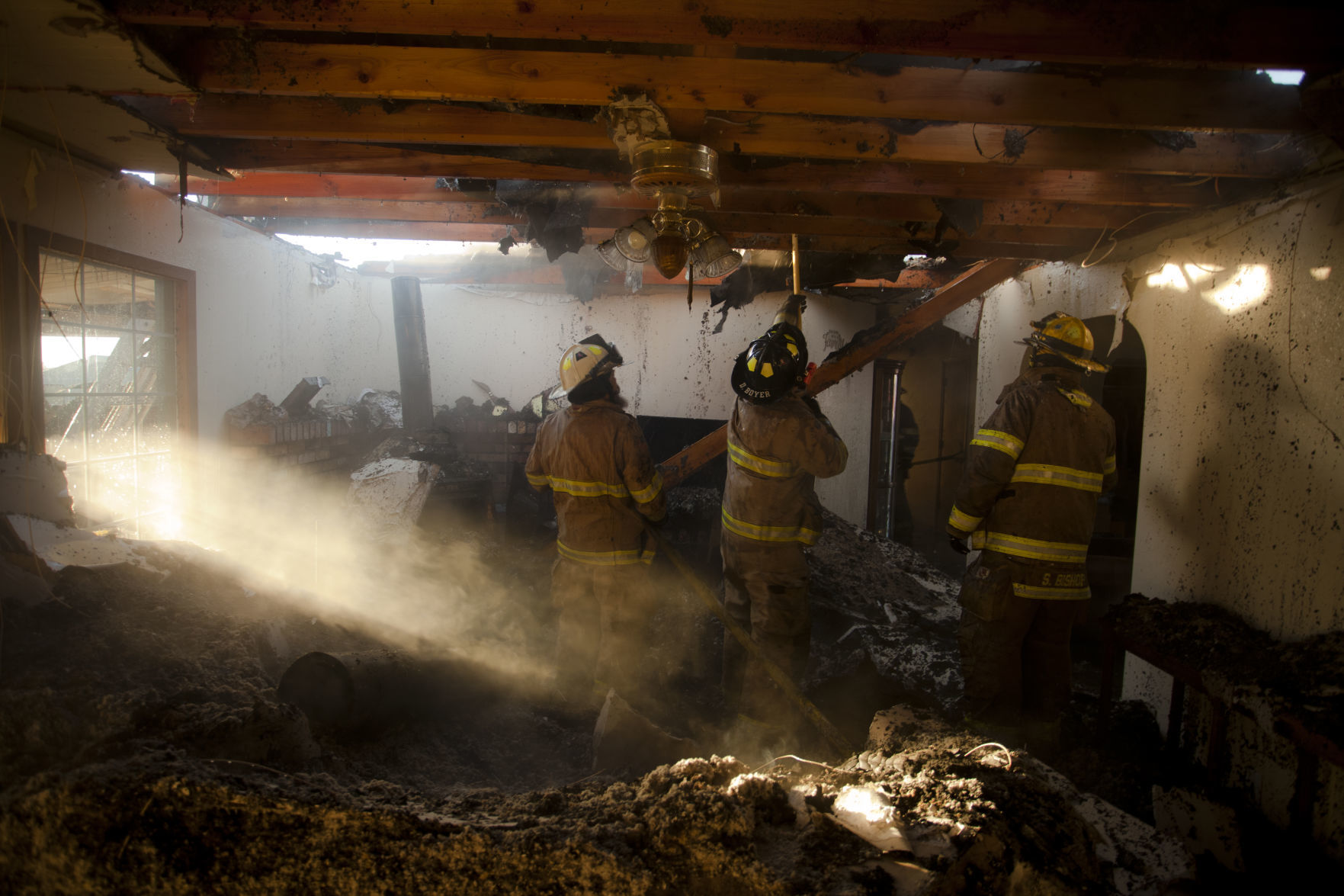 Gooding house fire 2